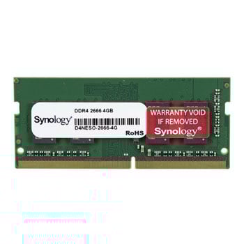Synology 4GB DDR4 2666MHz 1.2V Non-ECC UDIMM LN111020