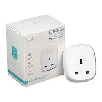 Eufy WiFi Smart Plug with Energy Monitoring Works with Alexa Google Home UK White : image 2