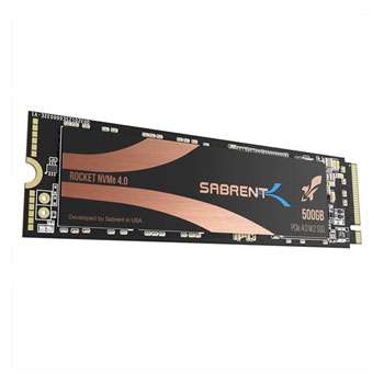 Sabrent 500GB Rocket NVMe PCIe 4.0 Solid State Drive : image 1