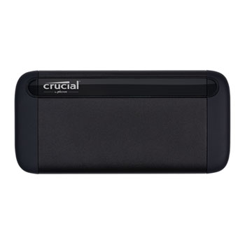 Crucial X8 2TB External Portable USB-C/A Performance SSD - Black : image 2