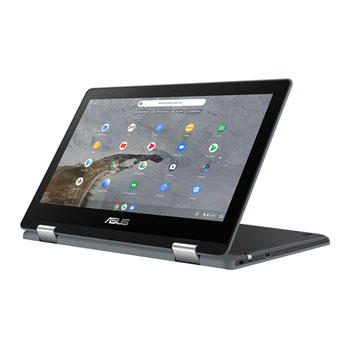 ASUS C214MA 11" Intel Celeron  Chromebook Flip - Grey : image 3