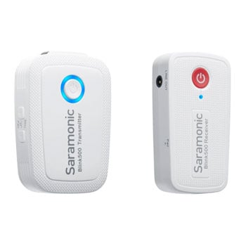 Saramonic 'Blink 500 B1' (White) Ultracompact Wireless Clip-On Mic System : image 1