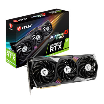 MSI NVIDIA GeForce RTX 3070 8GB GAMING X TRIO Ampere Graphics Card : image 1