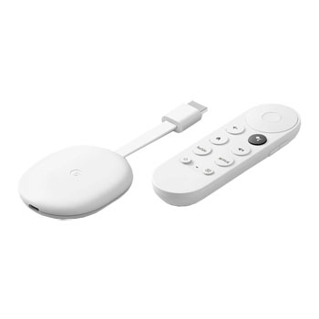 pegefinger afdeling Oh Google Chromecast 4K with Google TV Smart Streamer HDR10 Dolby Vision with  Remote with Controller LN111298 - GA01919-GB | SCAN UK