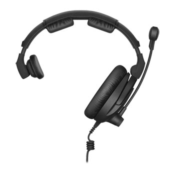 Sennheiser - 'HMD 301 PRO-X4F' Single-Sided Broadcast Headset : image 4