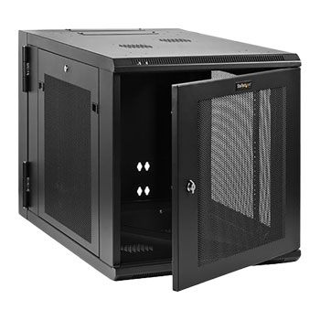 StarTech.com 12U Wall Mountable Black Network/Server Cabinet : image 2