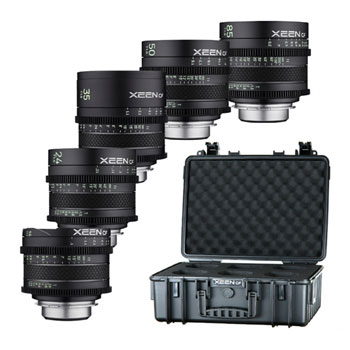 XEEN CF 16/24/35/50/85 Cinema Lens Kit - PL Mount : image 1