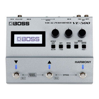 Boss VE-500 Vocal Performer Vocal Pedal : image 2