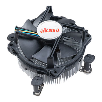 Akasa Intel Approved CPU Cooler with 95mm PWM Quiet Fan : image 2