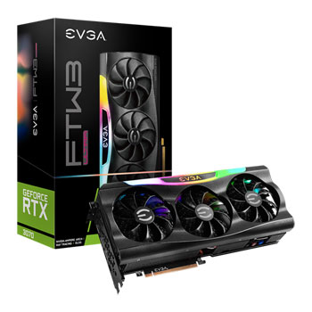 EVGA NVIDIA GeForce RTX 3070 8GB FTW3 ULTRA GAMING Ampere Graphics Card : image 1
