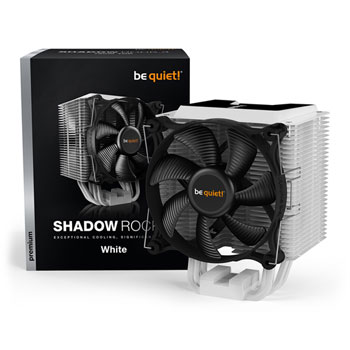 be quiet Shadow Rock 3 White Intel/AMD CPU Air Cooler : image 1