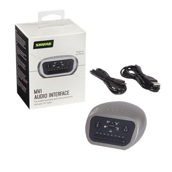 Shure MVi iOS / USB Audio Interface with Lightning Cable : image 1
