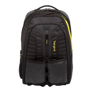 Targus Work + Play™ Racquets 15.6" Laptop Backpack - Black/Yellow : image 2