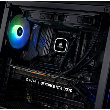 High End Gaming PC with NVIDIA Ampere GeForce RTX 3070 and Intel Core i5 12400F : image 3