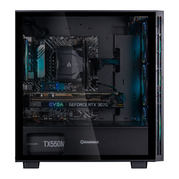 Gaming PC with NVIDIA Ampere GeForce RTX 3070 and Intel Core i7 12700F : image 2