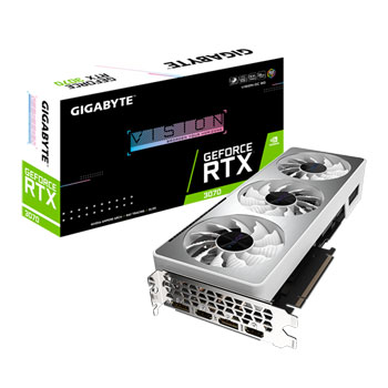 Gigabyte NVIDIA GeForce RTX 3070 8GB Vision OC Ampere Graphics Card : image 1