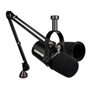 Shure MV7 Black Mic + Rode PSA & RK345 Windsheild : image 1