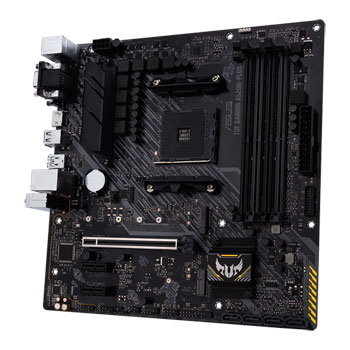 ASUS AMD Ryzen A520M-PLUS TUF GAMING AM4 PCIe 3.0 MicroATX Motherboard : image 3