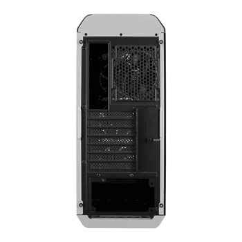 Aerocool Aero One Eclipse Mid Tower Case Tempered Glass with RGB Controller Hub - White : image 4