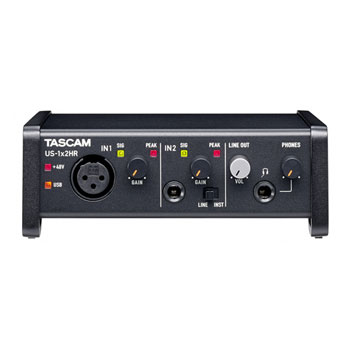 Tascam US-1x2HR USB Desktop Audio Interface : image 1
