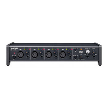 Tascam US-4x4HR High-Resolution USB Audio Interface, 4 in /4 out, iOS compatibility