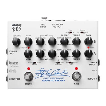 EBS - 'Stanley Clarke' Signature Acoustic Preamp Pedal : image 1