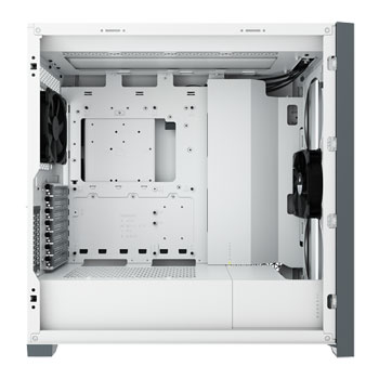 Corsair 5000D White Mid Tower Tempered Glass PC Gaming Case : image 2