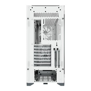 Corsair 5000X RGB White Mid Tower Tempered Glass PC Gaming Case : image 4