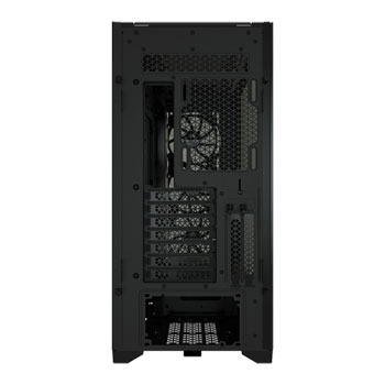 Corsair iCUE 5000X RGB Black Mid Tower Tempered Glass PC Gaming Case : image 4