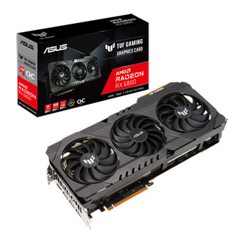 ASUS AMD Radeon RX 6800 TUF GAMING OC 16GB Graphics Card