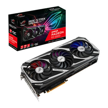 ASUS AMD Radeon RX 6800 ROG Strix OC 16GB Graphics Card LN112181 