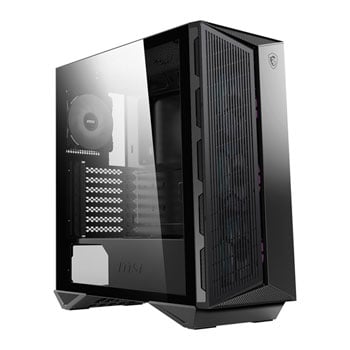 MSI MPG GUNGNIR 110M Black Mid Tower Tempered Glass PC Gaming Case : image 1