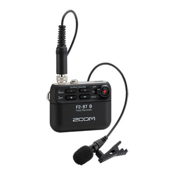 Zoom - 'F2-BT' Field Recorder & Lavalier Mic w/ Bluetooth : image 1