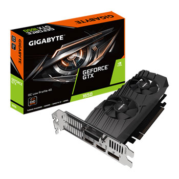 Gigabyte NVIDIA GeForce GTX 1650 OC 4GB Low Profile Turing Graphics Card : image 1