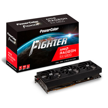 PowerColor AMD Radeon RX 6800 Fighter 16GB Graphics Card