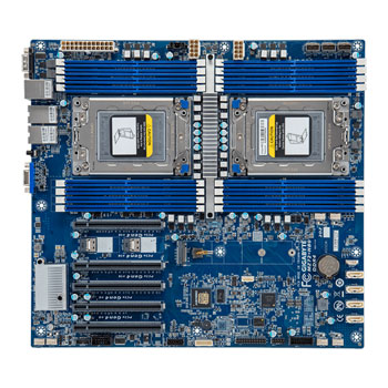 Gigabyte AMD MZ72-HB0 E-ATX Dual Socket EPYC Motherboard : image 2