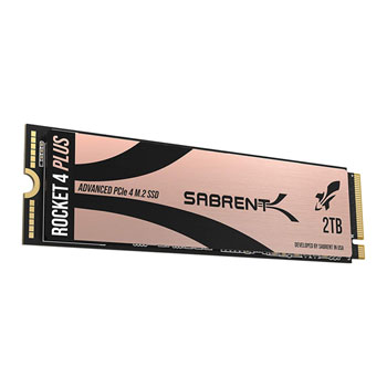 Sabrent 2TB Rocket 4 Plus M.2 PCIe 4.0 NVMe SSD/Solid State Drive