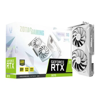 哲 Zotac NVIDIA GeForce RTX 3070 8GB Twin Edge OC White Edition