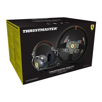 Thrustmaster Race Kit Ferrari 599XX EVO Edition w/ Alcantara + T.Racing GT Ed. Headset : image 4