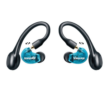 Shure Aonic 215 True Wireless Sound Isolating Earphones (Blue) : image 3