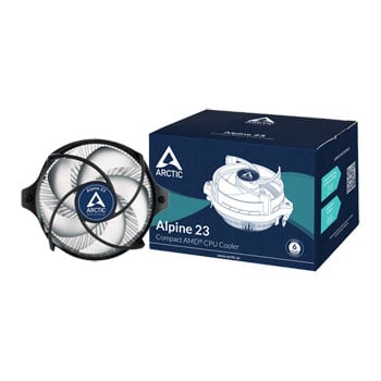 Arctic Alpine Low Profile Amd Am4/Am5 Cpu Cooler 95Tdp Size 23 Acalp00035a