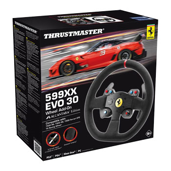 Thrustmaster 599XX EVO 30 Alcantara Ed. Wheel Add-On for PS4, Xbox One & PC : image 3