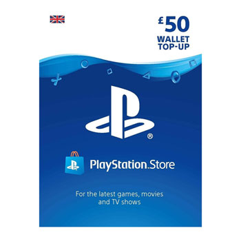 PlayStation Wallet £50 Top Up Card : image 1