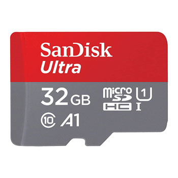 SanDisk 32GB Ultra Class 10 microSDHC Memory Card inc SD Adapter : image 1