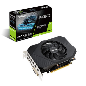 ASUS NVIDIA GeForce GTX 1650 Phoenix OC 4GB GDDR6 Graphics Card : image 1