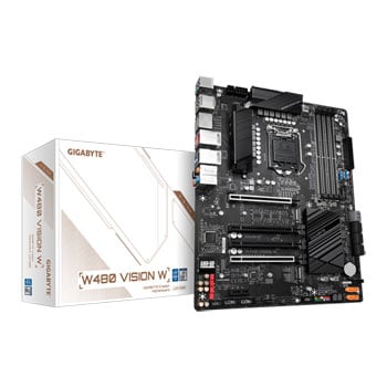 Gigabyte Intel W480 VISION W ATX Motherboard LN113361 | SCAN UK