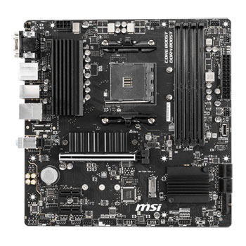 MSI AMD Ryzen B550M PRO-VDH AM4 PCIe 4.0 mATX Motherboard : image 2