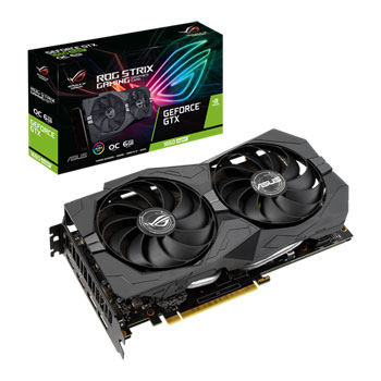 ASUS NVIDIA GeForce GTX 1660 SUPER 6GB ROG Strix OC Turing Graphics Card
