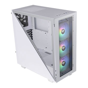 Thermaltake Divider 300 TG White Mid Tower Tempered Glass PC Gaming Case