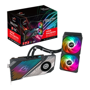 ASUS AMD Radeon RX 6900 XT 16GB ROG Strix LC OC Graphics Card : image 1